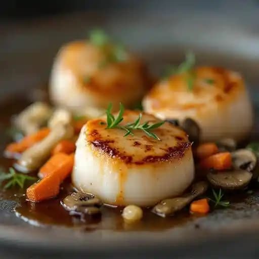 Seared Hokkaido Scallops