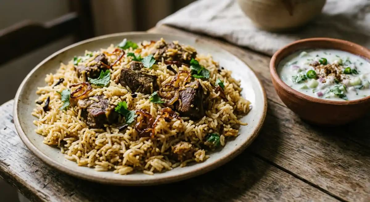 calicut lamb biryani