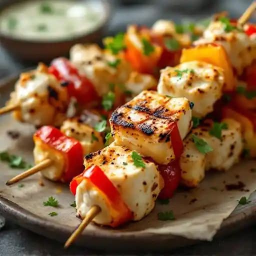 Grilled Crab Skewers