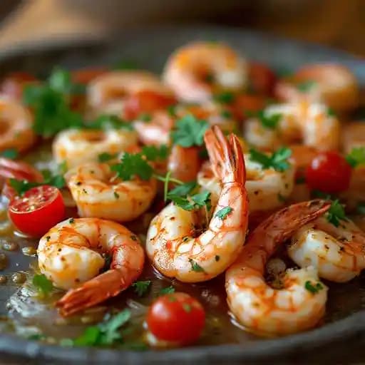 GAMBAS A LA PLANCHA