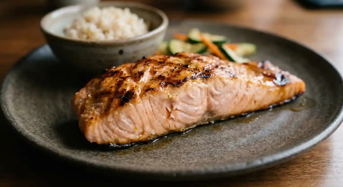 Hibachi Salmon
