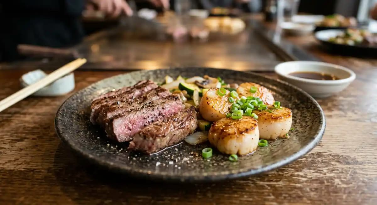 Hibachi Steak & Scallop