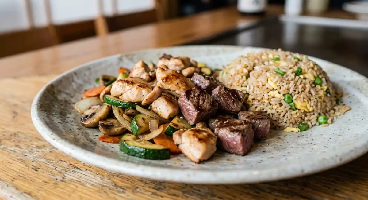 Hibachi Steak & Chicken