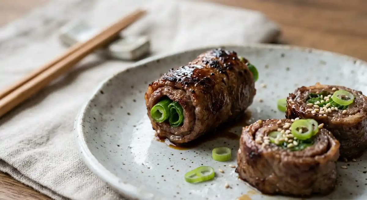 Beef Negimaki