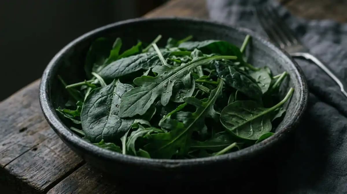 Arugula + Spinach Salad