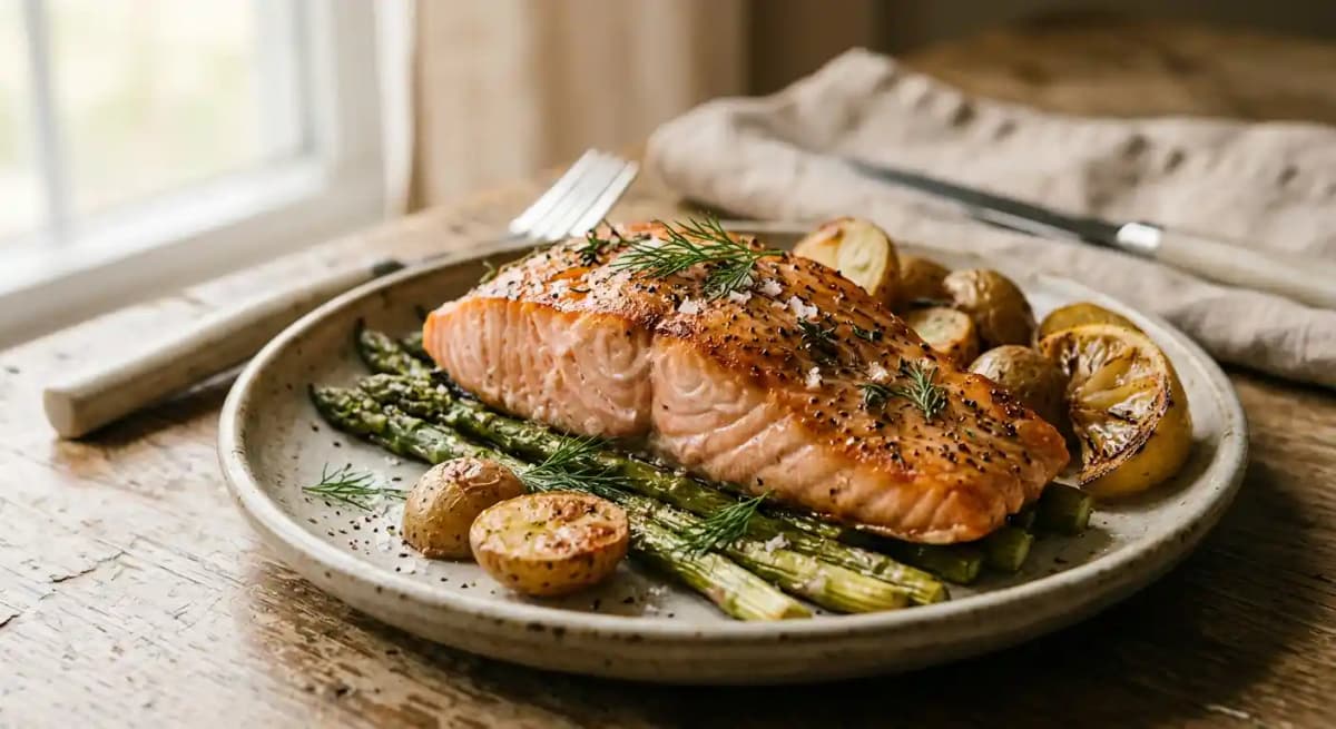 Roasted Salmon