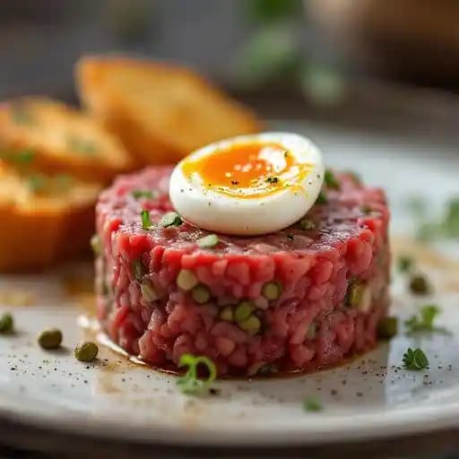 Tartare de boeuf classique