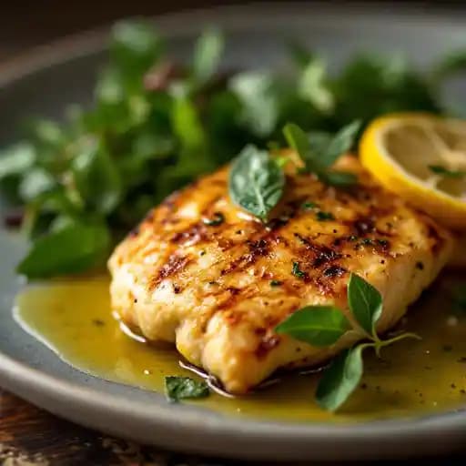 Paillard de poulet sauge / citron
