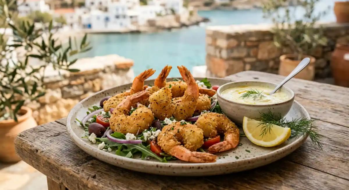 Breaded Greek Style Shrimp