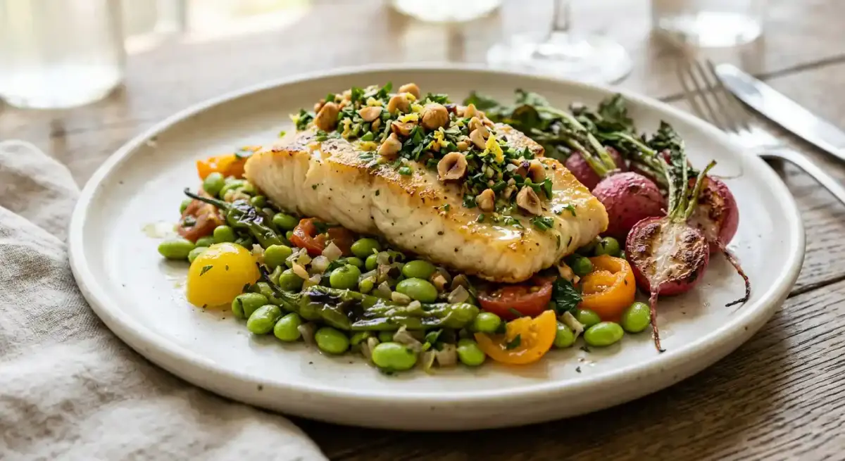 Oven-Roasted Halibut