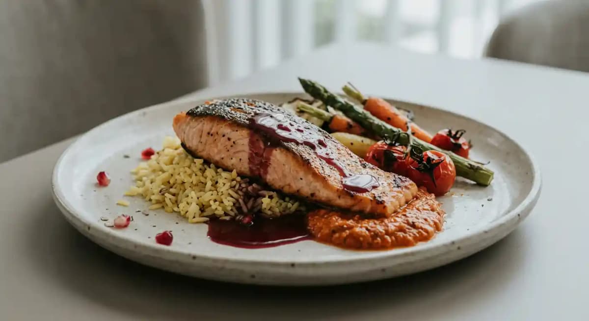 Salmon a la Plancha