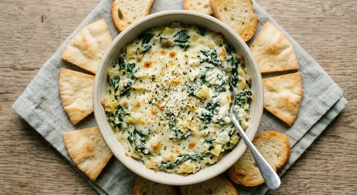 Spinach & Artichoke Dip*