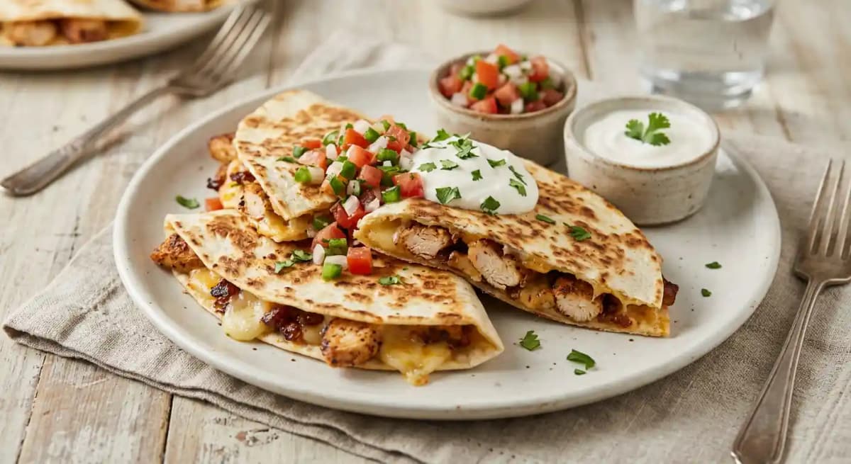Chicken Quesadillas*