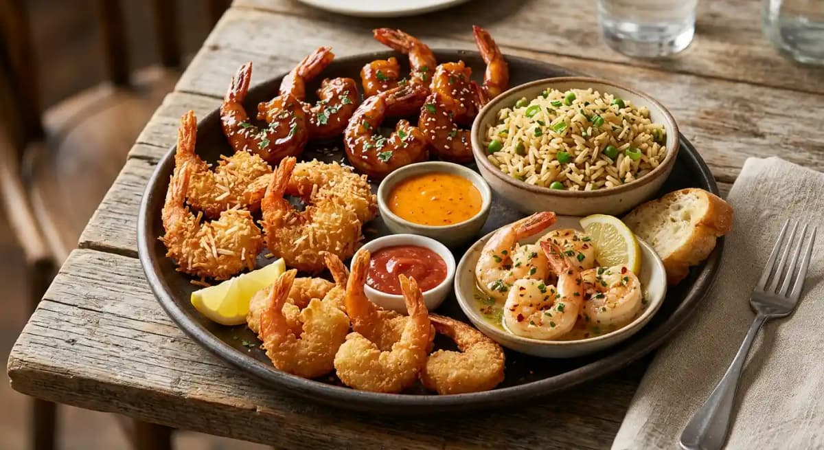 Shrimp Sampler Platter
