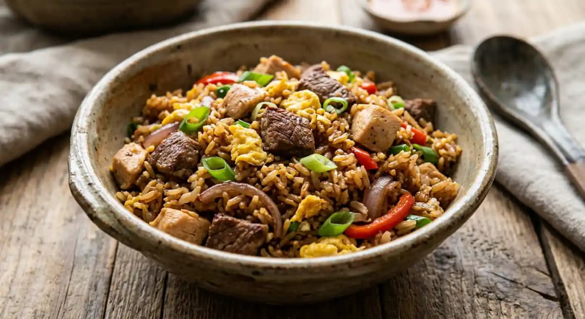 Arroz Chaufa Mixto