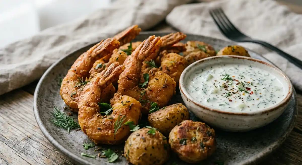 Amritsari Shrimp & Queenies