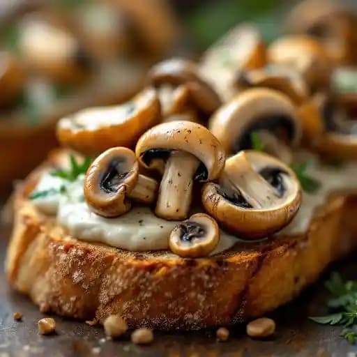 Mushrooms on Toast