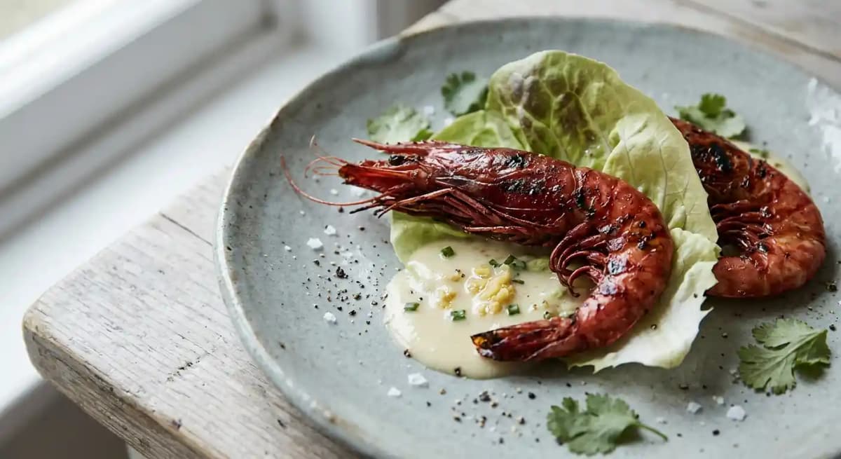XL grilled Carabinero prawns