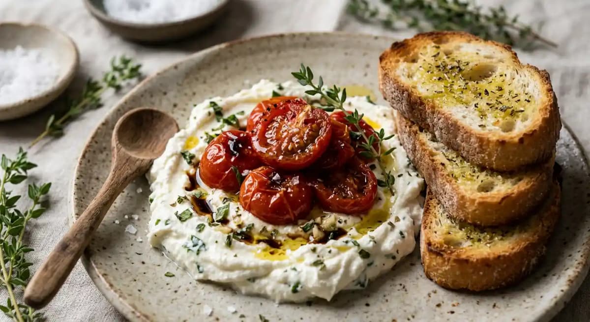 Roasted Tomato Bruschetta M V