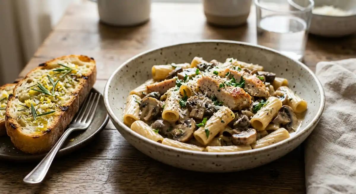 CHICKEN MADEIRA RIGATONI