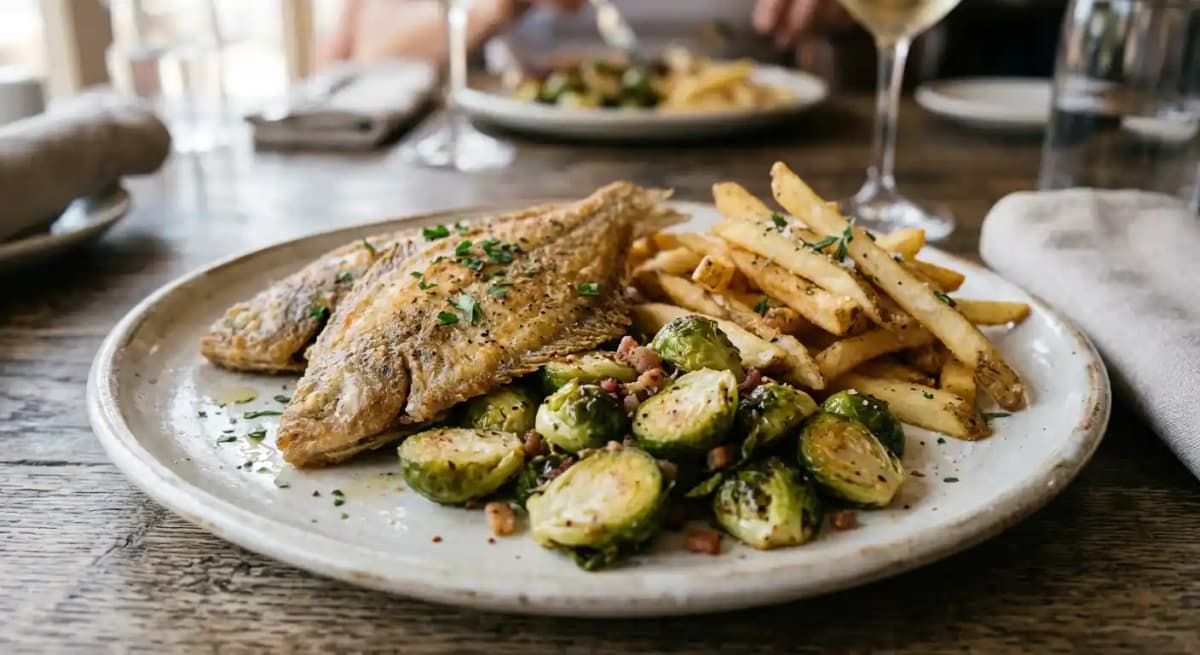 Pan Fried Sand Dabs