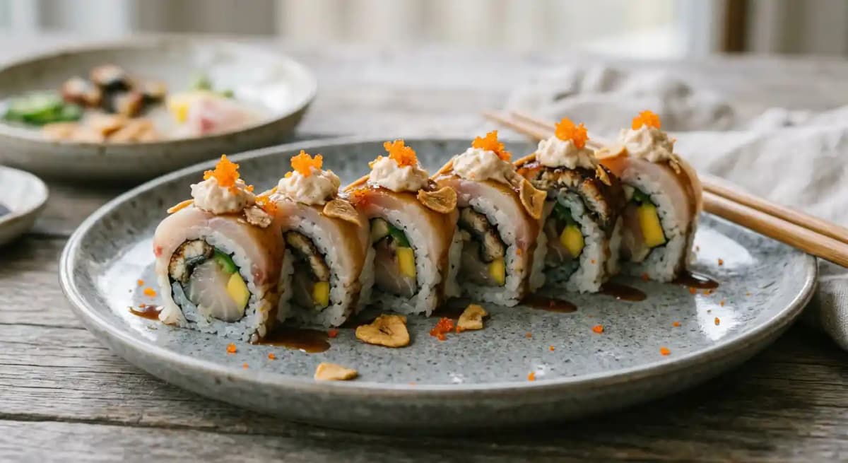 Unagi & Hamachi Maki