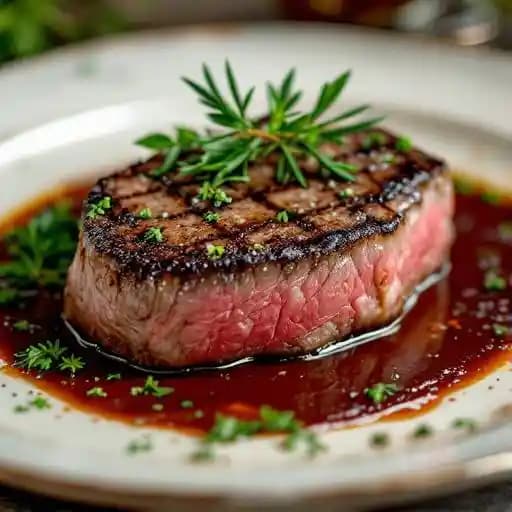 Paleron de boeuf, sauce chateaubriand*