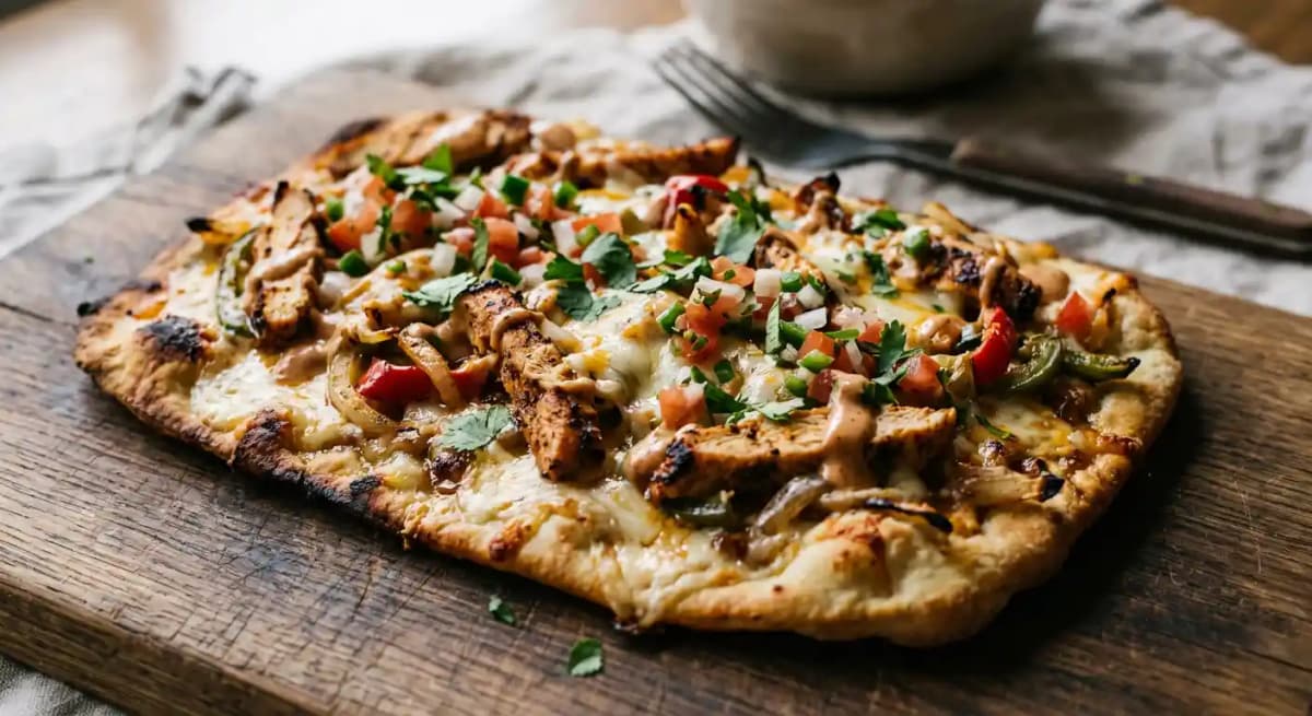 Chicken Fajita Flatbread