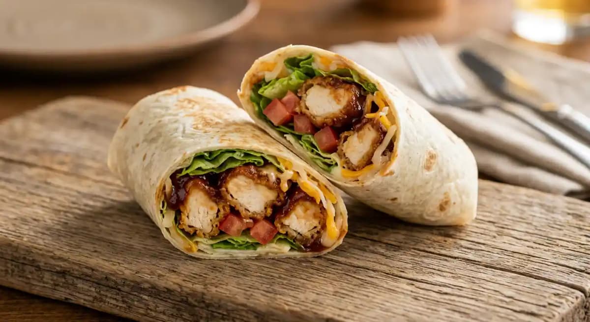 Honey BBQ Chicken Wrap