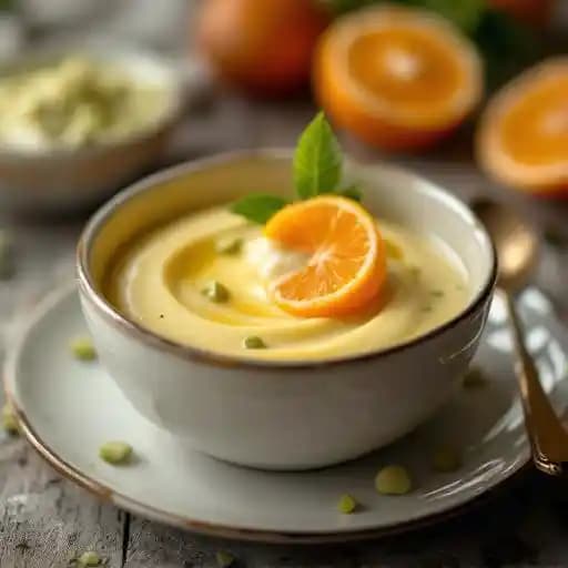Pistachio Panna Cotta