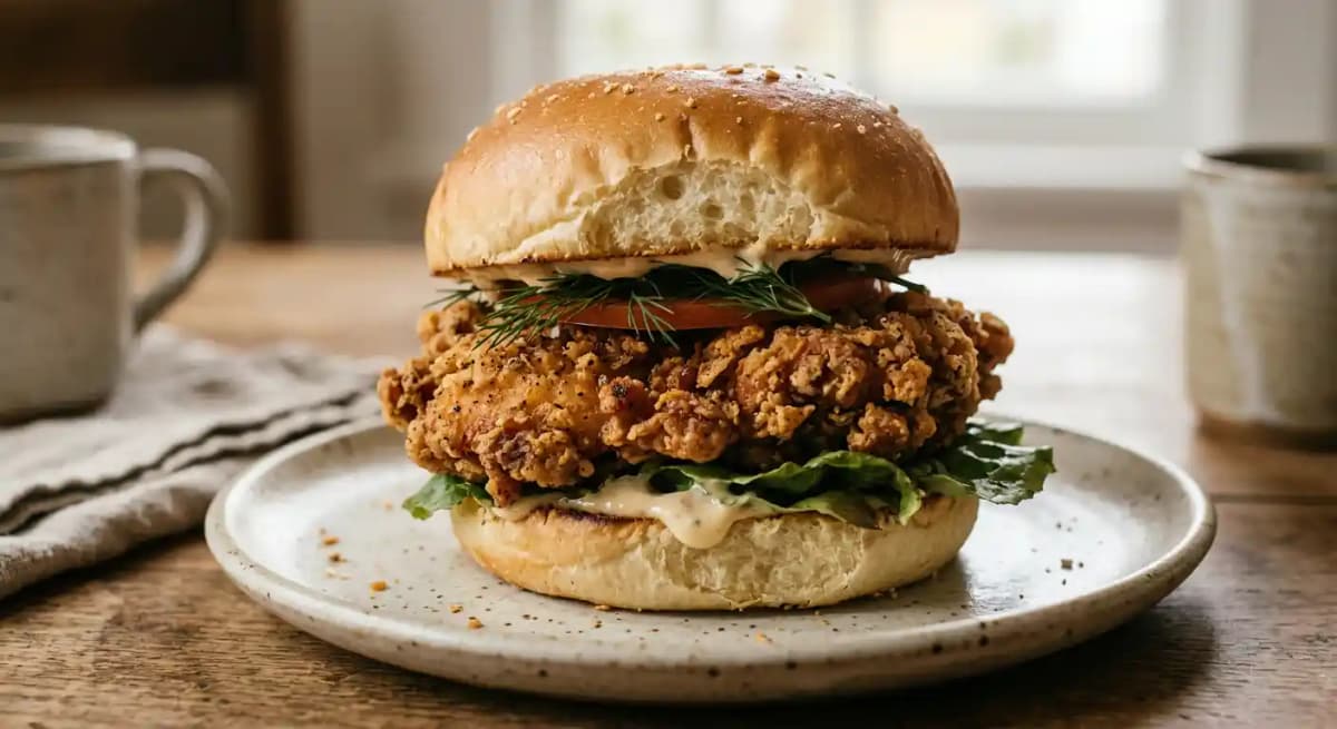 Fried Chook Sammie