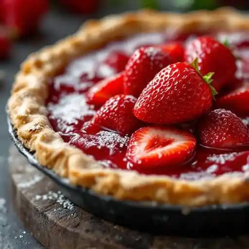 Strawberry Skillet Pie (Regional)
