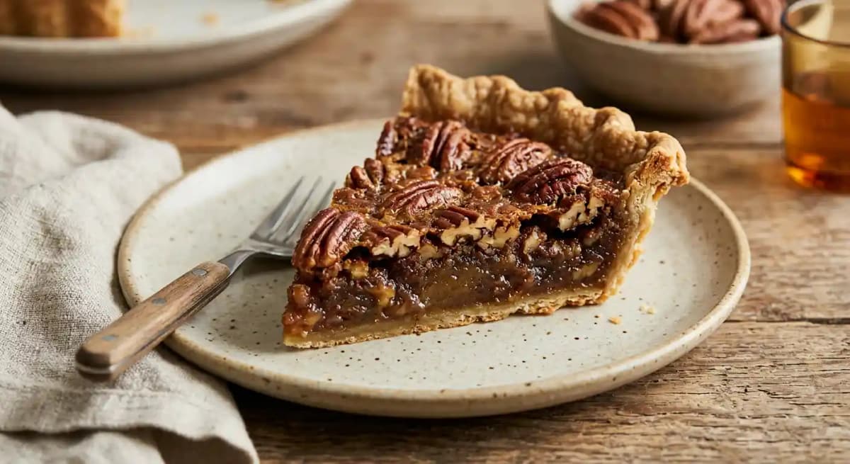 Jamaican Rum Pecan Pie