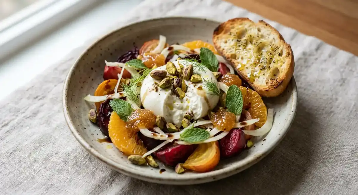 Beet & Burrata Salad