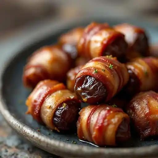 Bacon Wrapped Dates