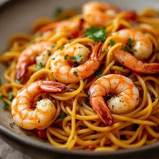 tagliolini ai gamberi