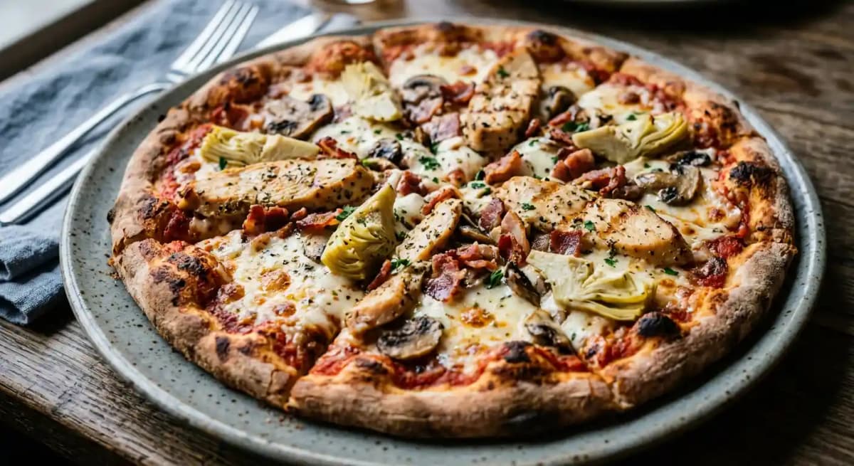 Pizza al Pollo