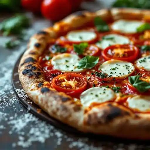 Pizza Mozzarella e Pomodoro