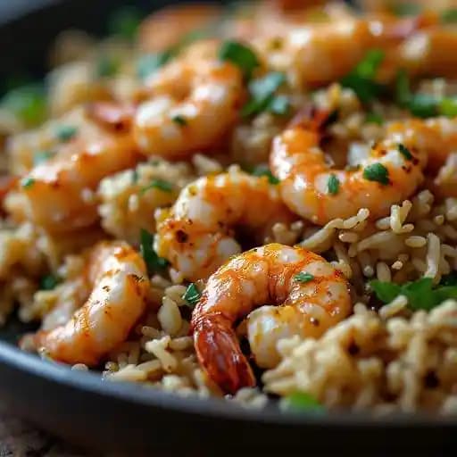 Teppanyaki Seared Black Tiger Shrimp