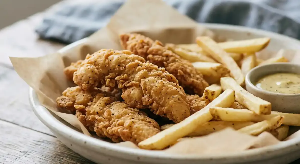 Fried Chicken Strips Fries