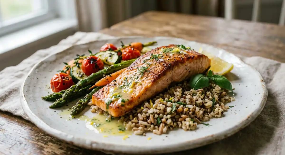 Lemon Basil Salmon