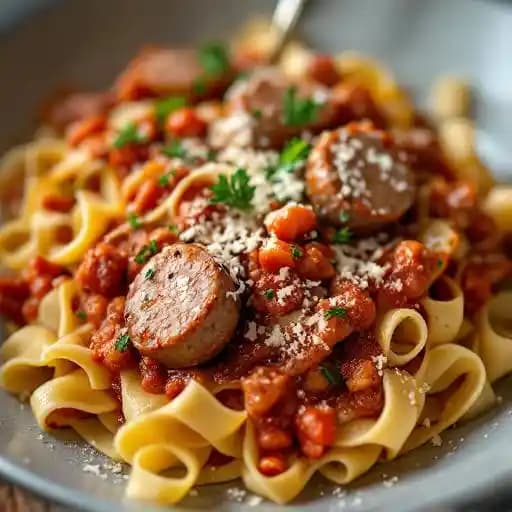 ITALIAN SAUSAGE PAPPARDELLE