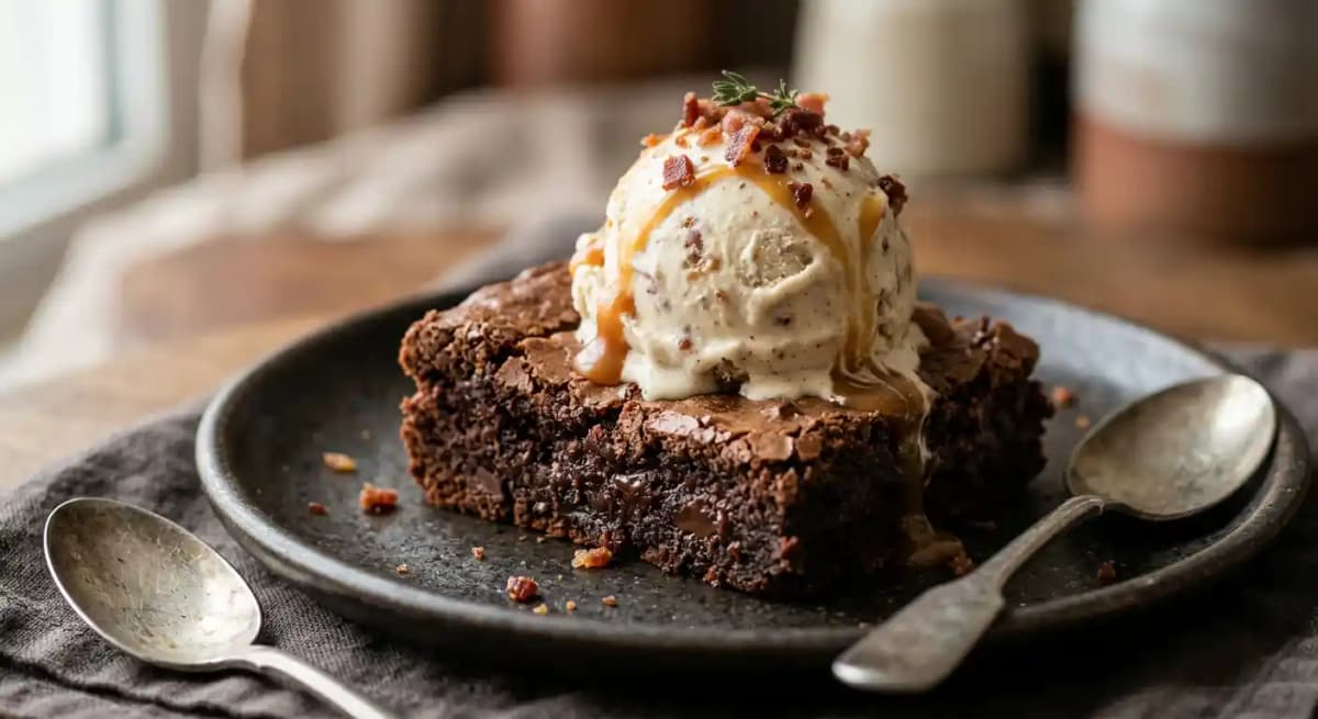 Bourbon Fudge Brownie