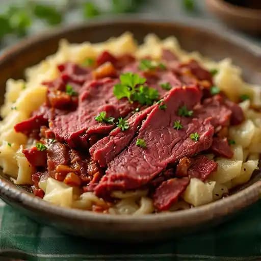 Chicago Kettle Style Corned Beef & Cabbage