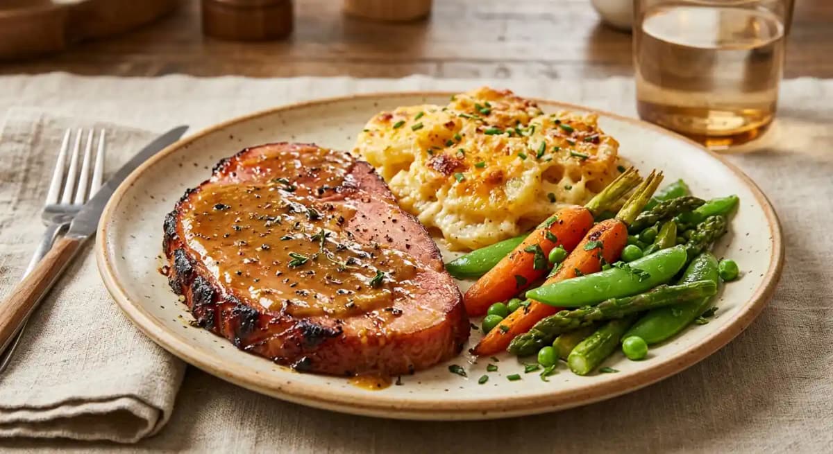 Glazed Smithfield Ham