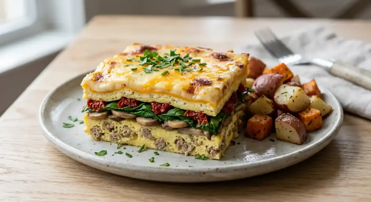The Famous Breakfast Lasagna