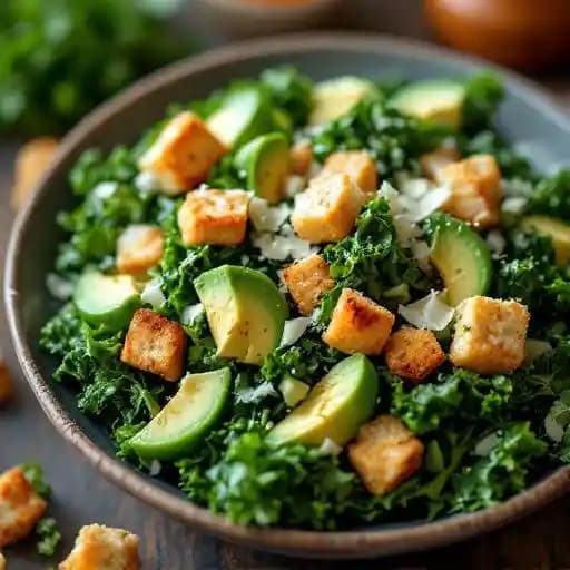 Kale Caesar Salad