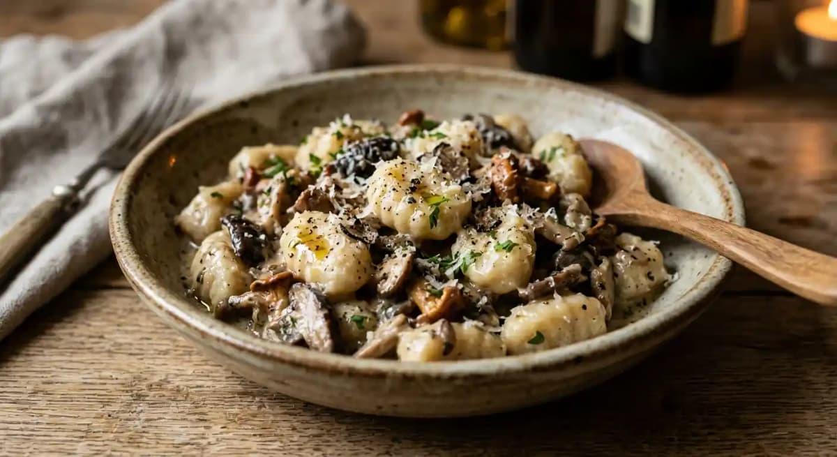 Wild Mushroom & Black Truffle Gnocchi