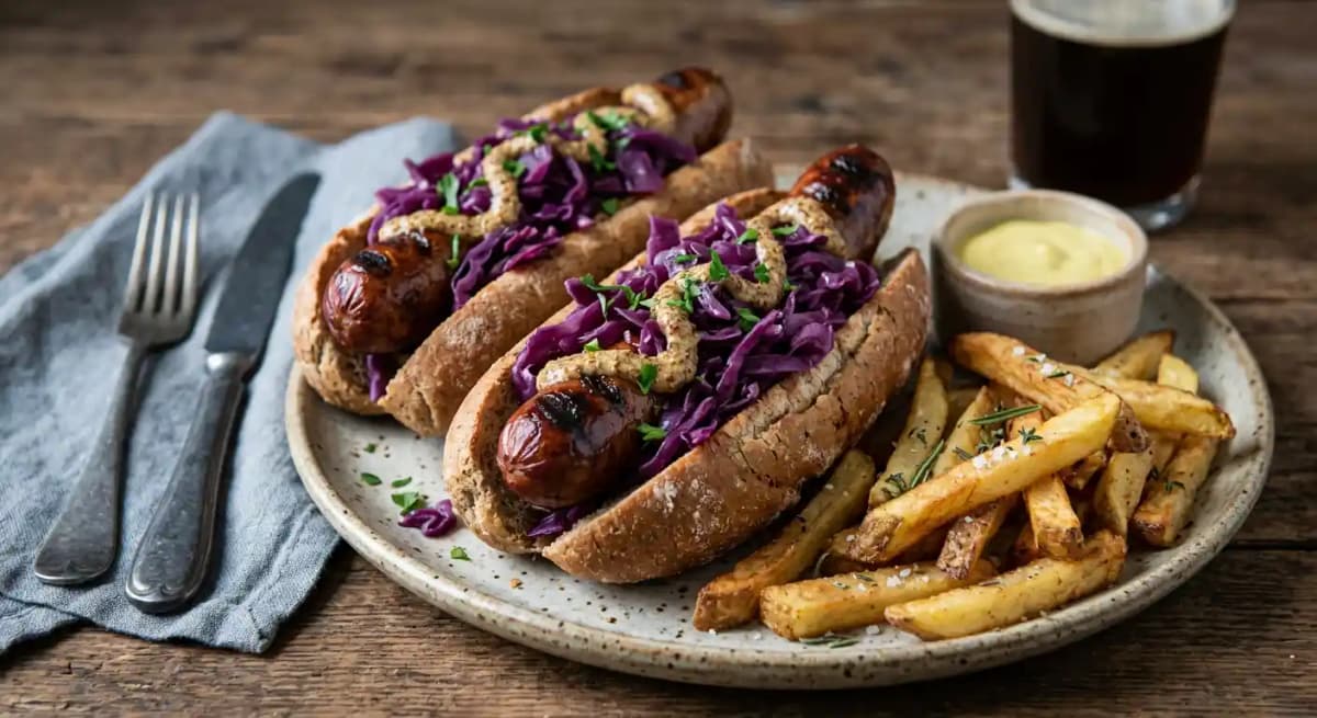 Bockwurst Sandwich