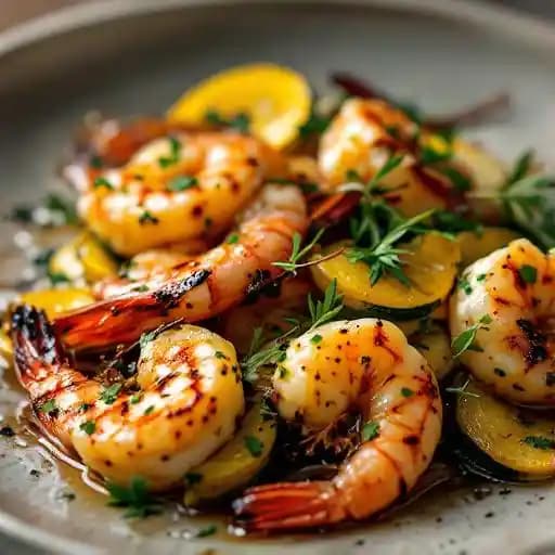 grilled royal red shrimp